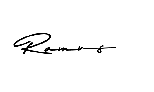 Make a beautiful signature design for name Ramus. With this signature (Asem Kandis PERSONAL USE) style, you can create a handwritten signature for free. Ramus signature style 9 images and pictures png