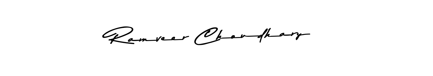 Asem Kandis PERSONAL USE is a professional signature style that is perfect for those who want to add a touch of class to their signature. It is also a great choice for those who want to make their signature more unique. Get Ramveer Choudhary name to fancy signature for free. Ramveer Choudhary signature style 9 images and pictures png