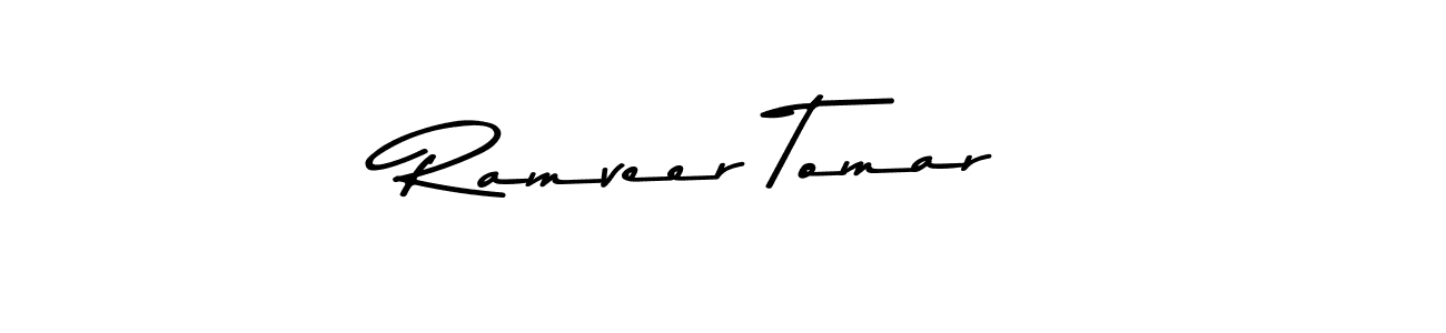 How to make Ramveer Tomar signature? Asem Kandis PERSONAL USE is a professional autograph style. Create handwritten signature for Ramveer Tomar name. Ramveer Tomar signature style 9 images and pictures png