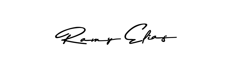 Asem Kandis PERSONAL USE is a professional signature style that is perfect for those who want to add a touch of class to their signature. It is also a great choice for those who want to make their signature more unique. Get Ramy Elias name to fancy signature for free. Ramy Elias signature style 9 images and pictures png
