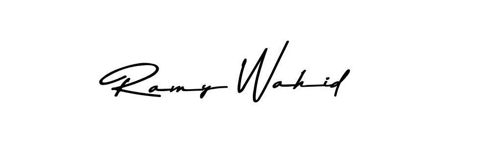 See photos of Ramy Wahid official signature by Spectra . Check more albums & portfolios. Read reviews & check more about Asem Kandis PERSONAL USE font. Ramy Wahid signature style 9 images and pictures png