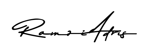 Looking for an artistic signature for Ramzi Adris? The Asem Kandis PERSONAL USE calligraphy style gives a sophisticated flow suitable for business cards and emails. Ramzi Adris signature style 9 images and pictures png