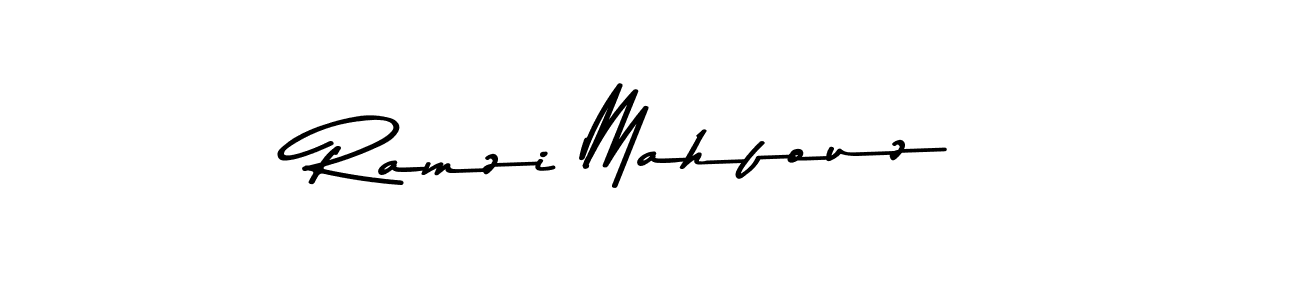 Ramzi Mahfouz stylish signature style. Best Handwritten Sign (Asem Kandis PERSONAL USE) for my name. Handwritten Signature Collection Ideas for my name Ramzi Mahfouz. Ramzi Mahfouz signature style 9 images and pictures png