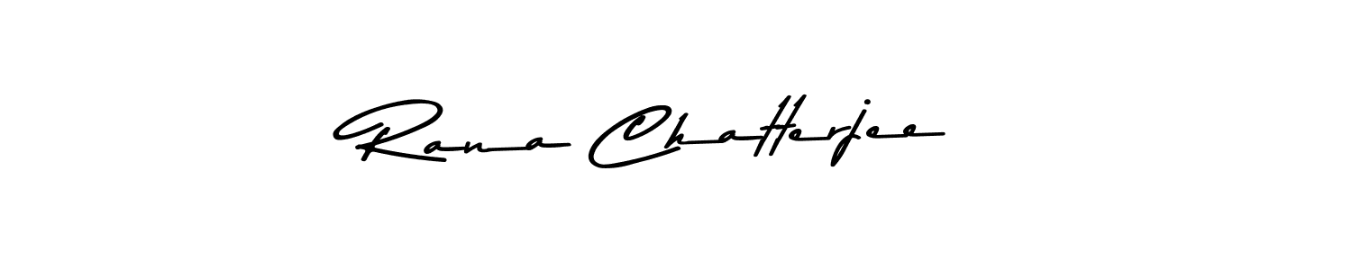 Use a signature maker to create a handwritten signature online. With this signature software, you can design (Asem Kandis PERSONAL USE) your own signature for name Rana Chatterjee. Rana Chatterjee signature style 9 images and pictures png