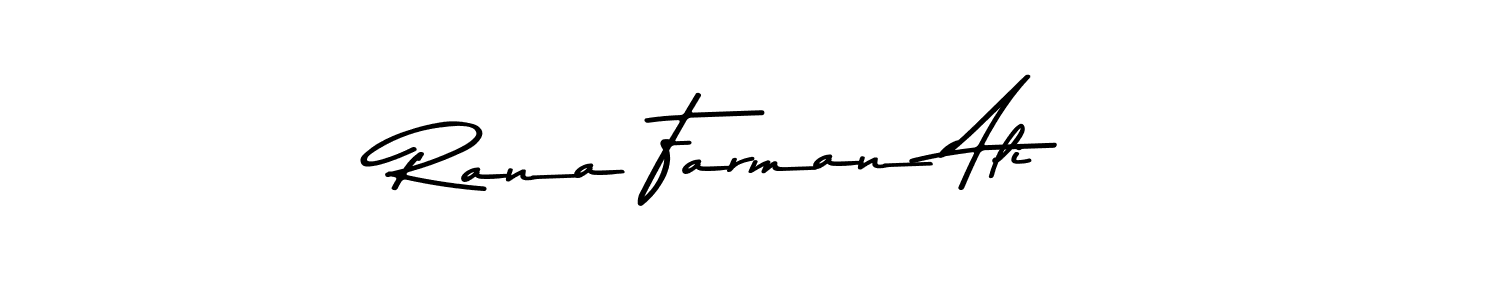 Also we have Rana Farman Ali name is the best signature style. Create professional handwritten signature collection using Asem Kandis PERSONAL USE autograph style. Rana Farman Ali signature style 9 images and pictures png