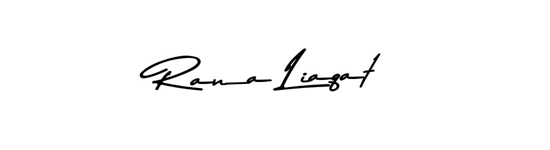 if you are searching for the best signature style for your name Rana Liaqat. so please give up your signature search. here we have designed multiple signature styles  using Asem Kandis PERSONAL USE. Rana Liaqat signature style 9 images and pictures png