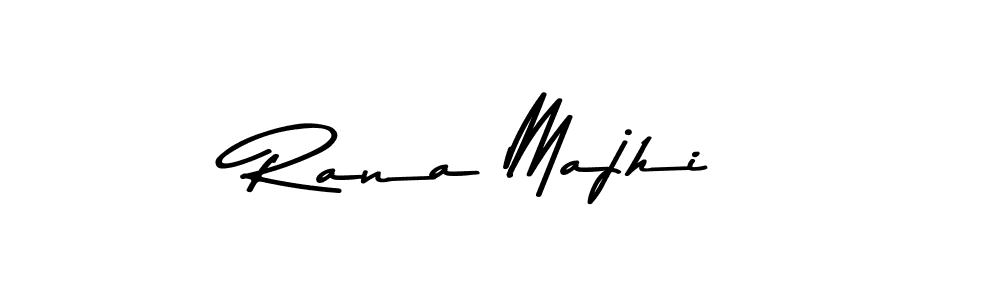 Design your own signature with our free online signature maker. With this signature software, you can create a handwritten (Asem Kandis PERSONAL USE) signature for name Rana Majhi. Rana Majhi signature style 9 images and pictures png