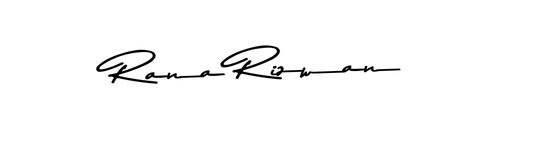 Rana Rizwan stylish signature style. Best Handwritten Sign (Asem Kandis PERSONAL USE) for my name. Handwritten Signature Collection Ideas for my name Rana Rizwan. Rana Rizwan signature style 9 images and pictures png