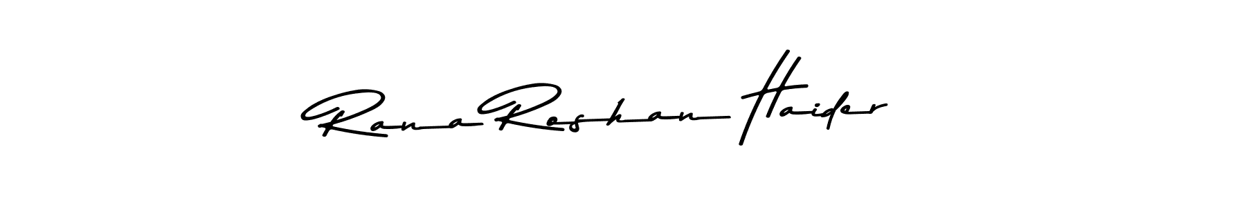 How to make Rana Roshan Haider signature? Asem Kandis PERSONAL USE is a professional autograph style. Create handwritten signature for Rana Roshan Haider name. Rana Roshan Haider signature style 9 images and pictures png