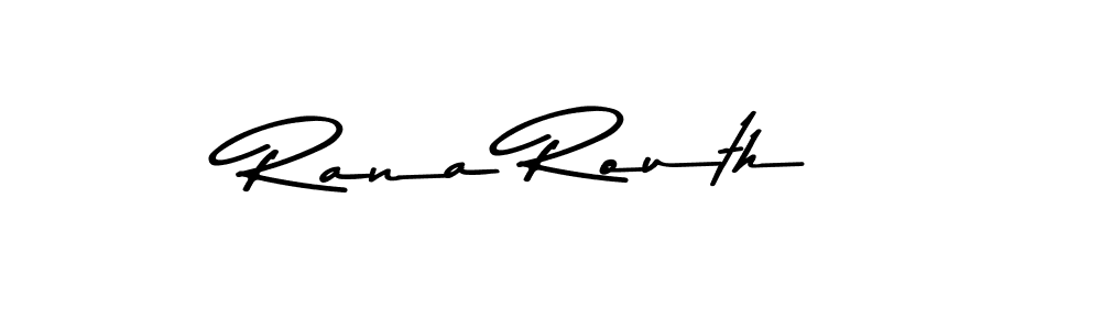 The best way (Asem Kandis PERSONAL USE) to make a short signature is to pick only two or three words in your name. The name Rana Routh include a total of six letters. For converting this name. Rana Routh signature style 9 images and pictures png