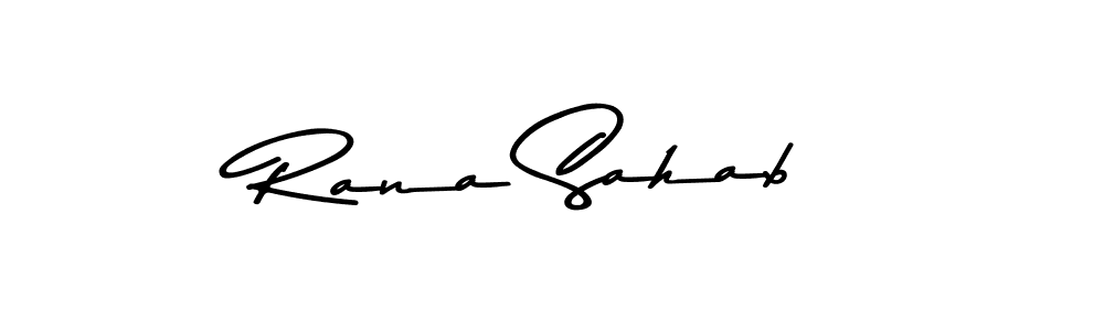 Make a beautiful signature design for name Rana Sahab. Use this online signature maker to create a handwritten signature for free. Rana Sahab signature style 9 images and pictures png