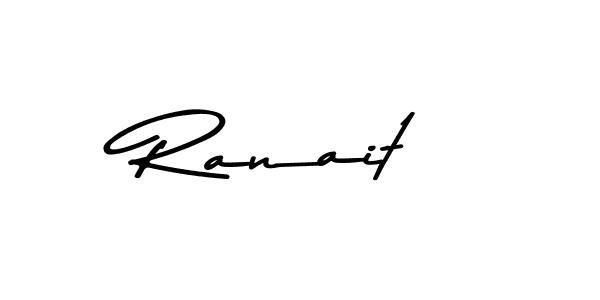 How to make Ranait signature? Asem Kandis PERSONAL USE is a professional autograph style. Create handwritten signature for Ranait name. Ranait signature style 9 images and pictures png