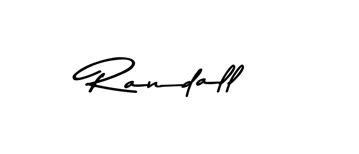 Design your own signature with our free online signature maker. With this signature software, you can create a handwritten (Asem Kandis PERSONAL USE) signature for name Randall. Randall signature style 9 images and pictures png