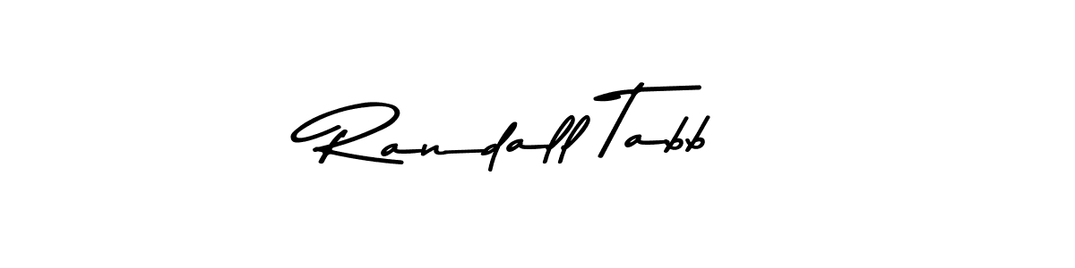 Randall Tabb stylish signature style. Best Handwritten Sign (Asem Kandis PERSONAL USE) for my name. Handwritten Signature Collection Ideas for my name Randall Tabb. Randall Tabb signature style 9 images and pictures png