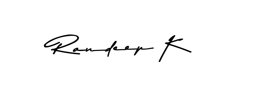 Randeep K stylish signature style. Best Handwritten Sign (Asem Kandis PERSONAL USE) for my name. Handwritten Signature Collection Ideas for my name Randeep K. Randeep K signature style 9 images and pictures png