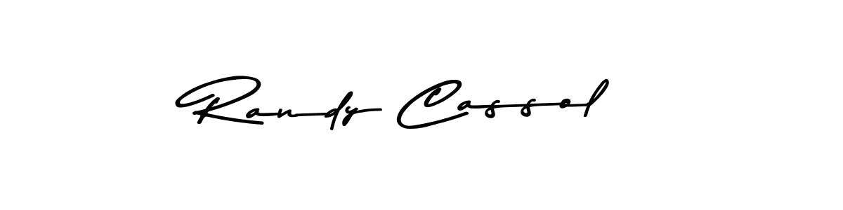 Asem Kandis PERSONAL USE is a professional signature style that is perfect for those who want to add a touch of class to their signature. It is also a great choice for those who want to make their signature more unique. Get Randy Cassol name to fancy signature for free. Randy Cassol signature style 9 images and pictures png