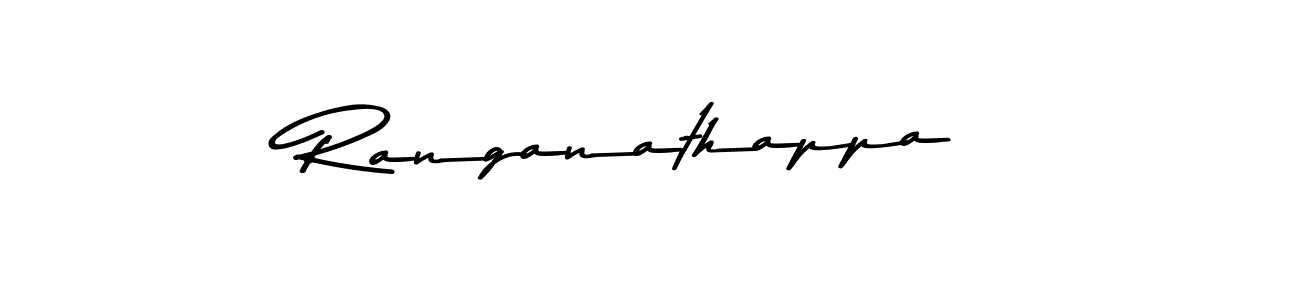 Make a beautiful signature design for name Ranganathappa. With this signature (Asem Kandis PERSONAL USE) style, you can create a handwritten signature for free. Ranganathappa signature style 9 images and pictures png