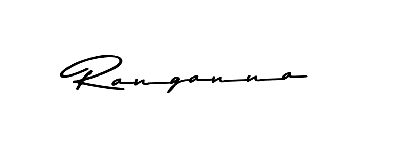 Create a beautiful signature design for name Ranganna. With this signature (Asem Kandis PERSONAL USE) fonts, you can make a handwritten signature for free. Ranganna signature style 9 images and pictures png