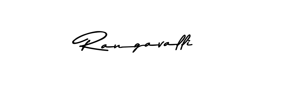 You should practise on your own different ways (Asem Kandis PERSONAL USE) to write your name (Rangavalli) in signature. don't let someone else do it for you. Rangavalli signature style 9 images and pictures png