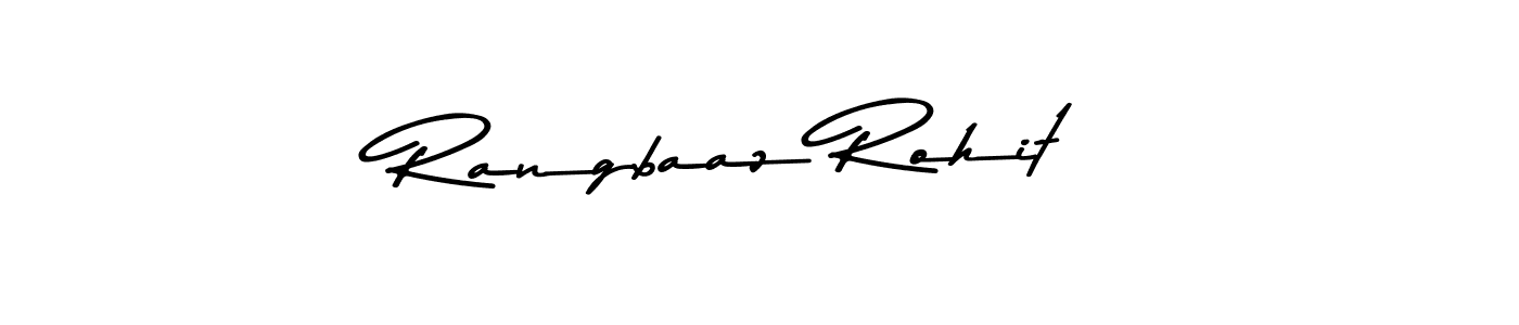 Make a beautiful signature design for name Rangbaaz Rohit. Use this online signature maker to create a handwritten signature for free. Rangbaaz Rohit signature style 9 images and pictures png