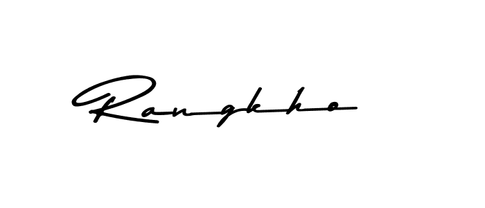 You should practise on your own different ways (Asem Kandis PERSONAL USE) to write your name (Rangkho) in signature. don't let someone else do it for you. Rangkho signature style 9 images and pictures png