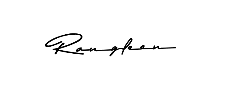 Make a beautiful signature design for name Rangleen. Use this online signature maker to create a handwritten signature for free. Rangleen signature style 9 images and pictures png