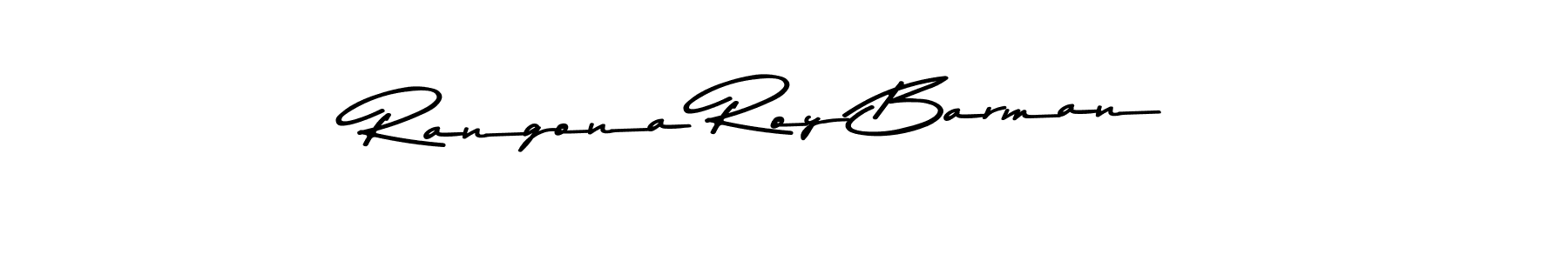 How to make Rangona Roy Barman signature? Asem Kandis PERSONAL USE is a professional autograph style. Create handwritten signature for Rangona Roy Barman name. Rangona Roy Barman signature style 9 images and pictures png