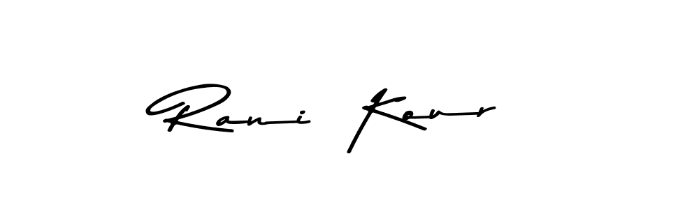 Best and Professional Signature Style for Rani  Kour. Asem Kandis PERSONAL USE Best Signature Style Collection. Rani  Kour signature style 9 images and pictures png