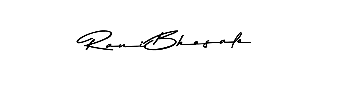 Make a short Rani Bhosale signature style. Manage your documents anywhere anytime using Asem Kandis PERSONAL USE. Create and add eSignatures, submit forms, share and send files easily. Rani Bhosale signature style 9 images and pictures png