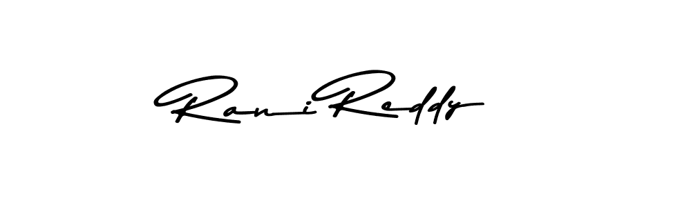 How to make Rani Reddy signature? Asem Kandis PERSONAL USE is a professional autograph style. Create handwritten signature for Rani Reddy name. Rani Reddy signature style 9 images and pictures png