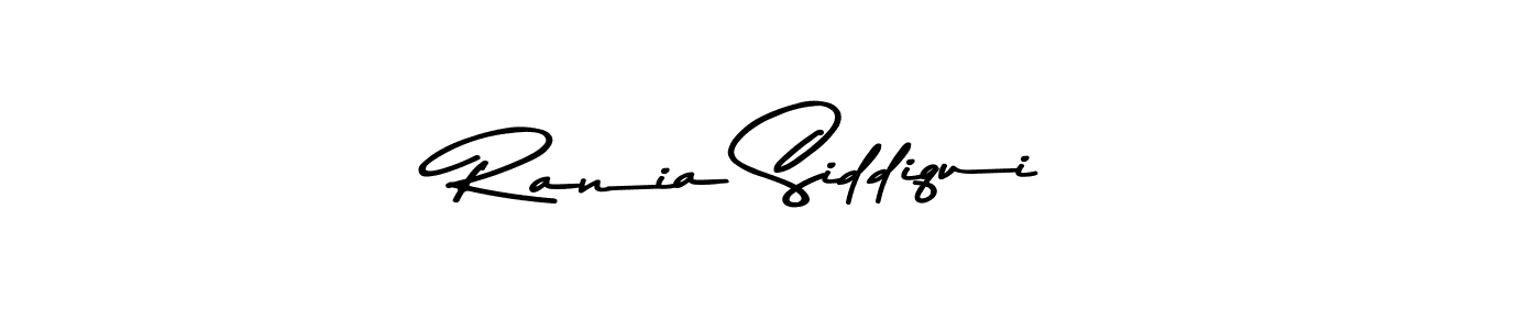 Rania Siddiqui stylish signature style. Best Handwritten Sign (Asem Kandis PERSONAL USE) for my name. Handwritten Signature Collection Ideas for my name Rania Siddiqui. Rania Siddiqui signature style 9 images and pictures png