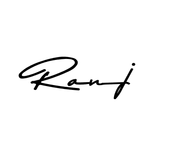 Use a signature maker to create a handwritten signature online. With this signature software, you can design (Asem Kandis PERSONAL USE) your own signature for name Ranj. Ranj signature style 9 images and pictures png