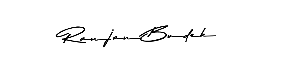 The best way (Asem Kandis PERSONAL USE) to make a short signature is to pick only two or three words in your name. The name Ranjan Budek include a total of six letters. For converting this name. Ranjan Budek signature style 9 images and pictures png