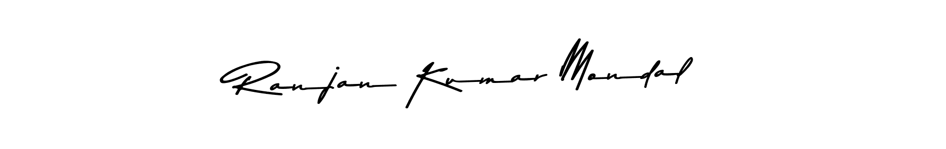 Design your own signature with our free online signature maker. With this signature software, you can create a handwritten (Asem Kandis PERSONAL USE) signature for name Ranjan Kumar Mondal. Ranjan Kumar Mondal signature style 9 images and pictures png