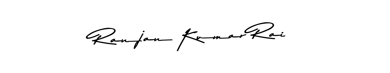 Use a signature maker to create a handwritten signature online. With this signature software, you can design (Asem Kandis PERSONAL USE) your own signature for name Ranjan Kumar Rai. Ranjan Kumar Rai signature style 9 images and pictures png