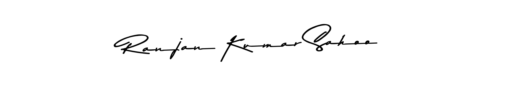 Use a signature maker to create a handwritten signature online. With this signature software, you can design (Asem Kandis PERSONAL USE) your own signature for name Ranjan Kumar Sahoo. Ranjan Kumar Sahoo signature style 9 images and pictures png