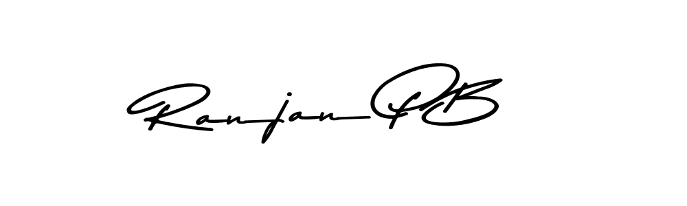 Make a beautiful signature design for name Ranjan P B. Use this online signature maker to create a handwritten signature for free. Ranjan P B signature style 9 images and pictures png