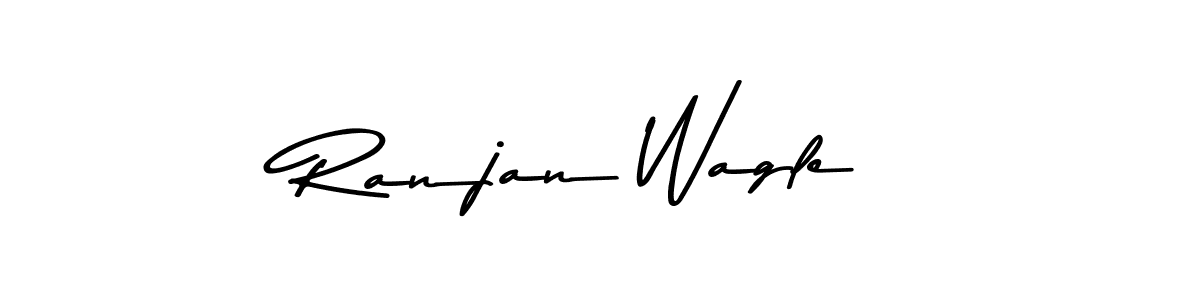 The best way (Asem Kandis PERSONAL USE) to make a short signature is to pick only two or three words in your name. The name Ranjan Wagle include a total of six letters. For converting this name. Ranjan Wagle signature style 9 images and pictures png