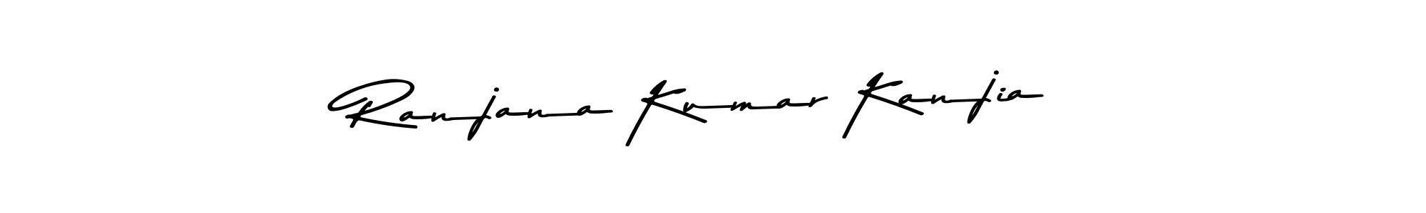 Asem Kandis PERSONAL USE is a professional signature style that is perfect for those who want to add a touch of class to their signature. It is also a great choice for those who want to make their signature more unique. Get Ranjana Kumar Kanjia name to fancy signature for free. Ranjana Kumar Kanjia signature style 9 images and pictures png