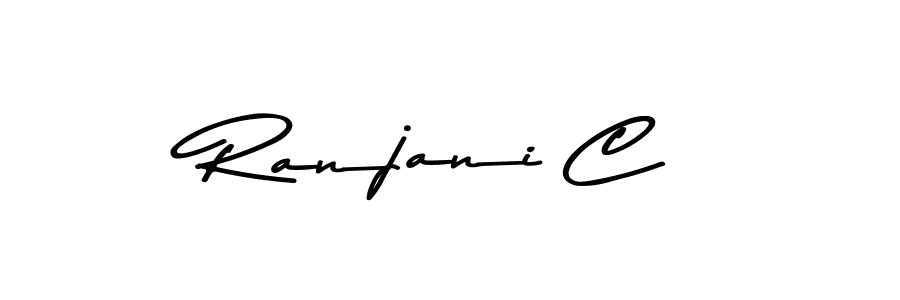 You should practise on your own different ways (Asem Kandis PERSONAL USE) to write your name (Ranjani C) in signature. don't let someone else do it for you. Ranjani C signature style 9 images and pictures png