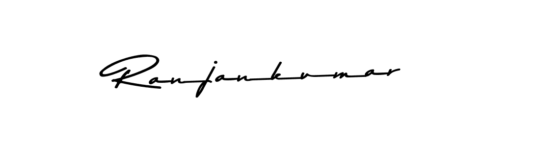 Make a beautiful signature design for name Ranjankumar. With this signature (Asem Kandis PERSONAL USE) style, you can create a handwritten signature for free. Ranjankumar signature style 9 images and pictures png