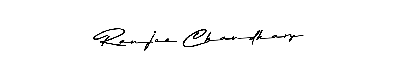 How to make Ranjee Chaudhary signature? Asem Kandis PERSONAL USE is a professional autograph style. Create handwritten signature for Ranjee Chaudhary name. Ranjee Chaudhary signature style 9 images and pictures png