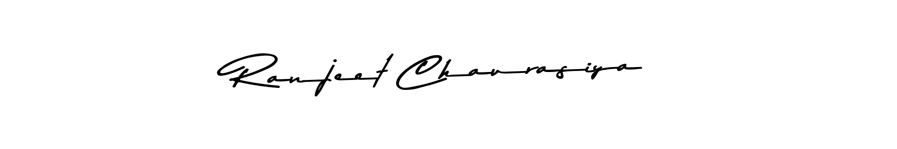 Make a beautiful signature design for name Ranjeet Chaurasiya. With this signature (Asem Kandis PERSONAL USE) style, you can create a handwritten signature for free. Ranjeet Chaurasiya signature style 9 images and pictures png