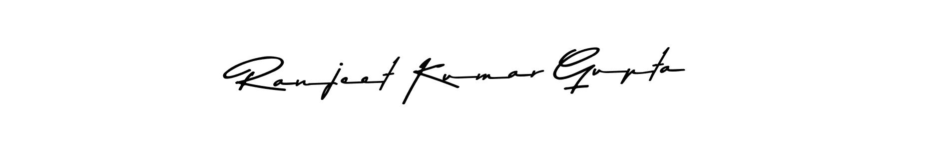 Asem Kandis PERSONAL USE is a professional signature style that is perfect for those who want to add a touch of class to their signature. It is also a great choice for those who want to make their signature more unique. Get Ranjeet Kumar Gupta name to fancy signature for free. Ranjeet Kumar Gupta signature style 9 images and pictures png
