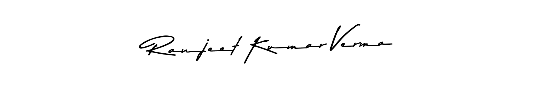 How to make Ranjeet Kumar Verma signature? Asem Kandis PERSONAL USE is a professional autograph style. Create handwritten signature for Ranjeet Kumar Verma name. Ranjeet Kumar Verma signature style 9 images and pictures png