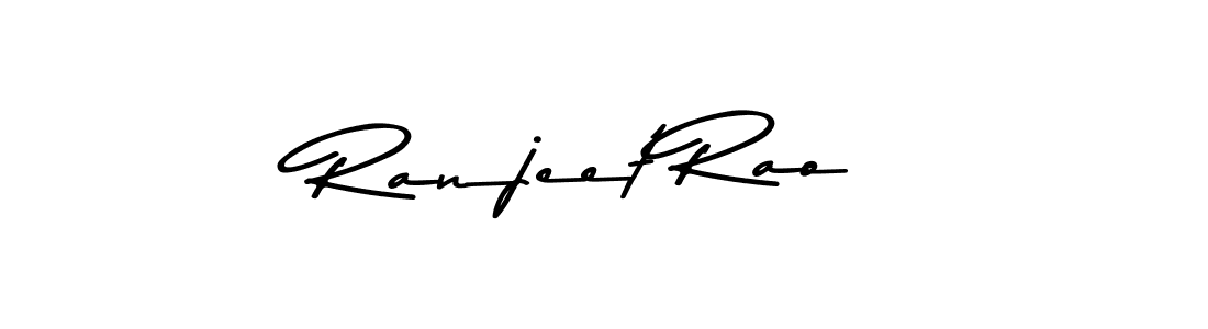 Design your own signature with our free online signature maker. With this signature software, you can create a handwritten (Asem Kandis PERSONAL USE) signature for name Ranjeet Rao. Ranjeet Rao signature style 9 images and pictures png