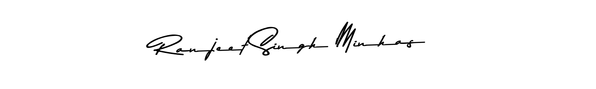 Use a signature maker to create a handwritten signature online. With this signature software, you can design (Asem Kandis PERSONAL USE) your own signature for name Ranjeet Singh Minhas. Ranjeet Singh Minhas signature style 9 images and pictures png