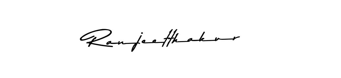 It looks lik you need a new signature style for name Ranjeetthakur. Design unique handwritten (Asem Kandis PERSONAL USE) signature with our free signature maker in just a few clicks. Ranjeetthakur signature style 9 images and pictures png