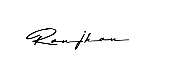 Similarly Asem Kandis PERSONAL USE is the best handwritten signature design. Signature creator online .You can use it as an online autograph creator for name Ranjhan. Ranjhan signature style 9 images and pictures png