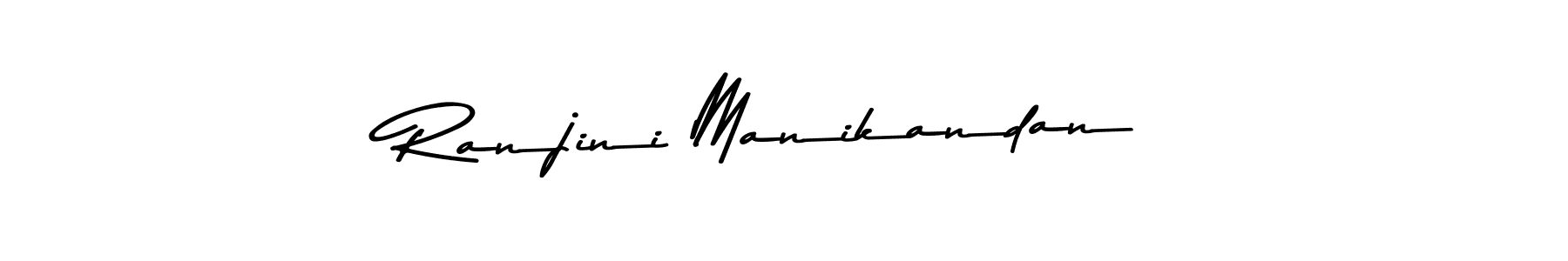 Make a beautiful signature design for name Ranjini Manikandan. With this signature (Asem Kandis PERSONAL USE) style, you can create a handwritten signature for free. Ranjini Manikandan signature style 9 images and pictures png